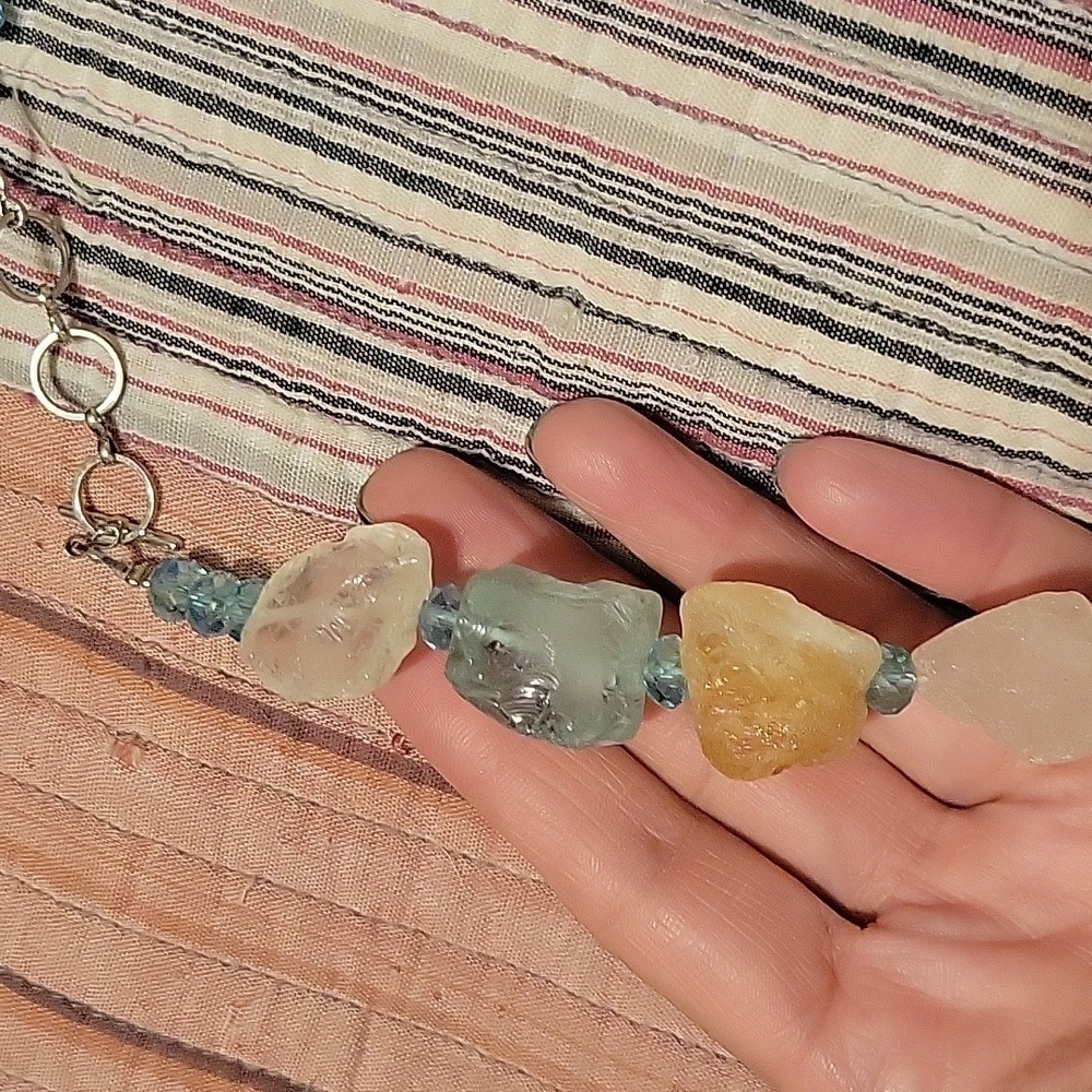 Chunky Statement Necklace Boho Festival‎ - Picture 6 of 8